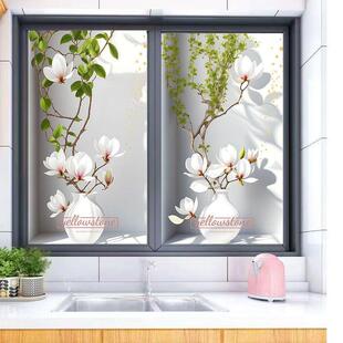 窗户玻璃贴膜台透光不7yVY7BBO透明卧阳客厅推拉室贴纸卫生间门防