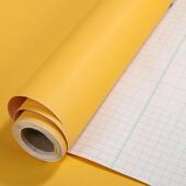 自GZ6M黄色贴纸粘墙纸翻防水背F75TM86T景壁纸哑光系音波软片新装