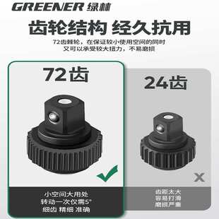 绿林扭力扳手套装高精度自行车扭矩拆卸火花塞汽修轮胎公斤力矩