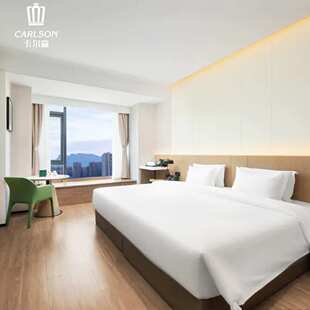 连锁酒店套房家具快捷宾馆民宿标间样板房专用床沙发固装家具工厂