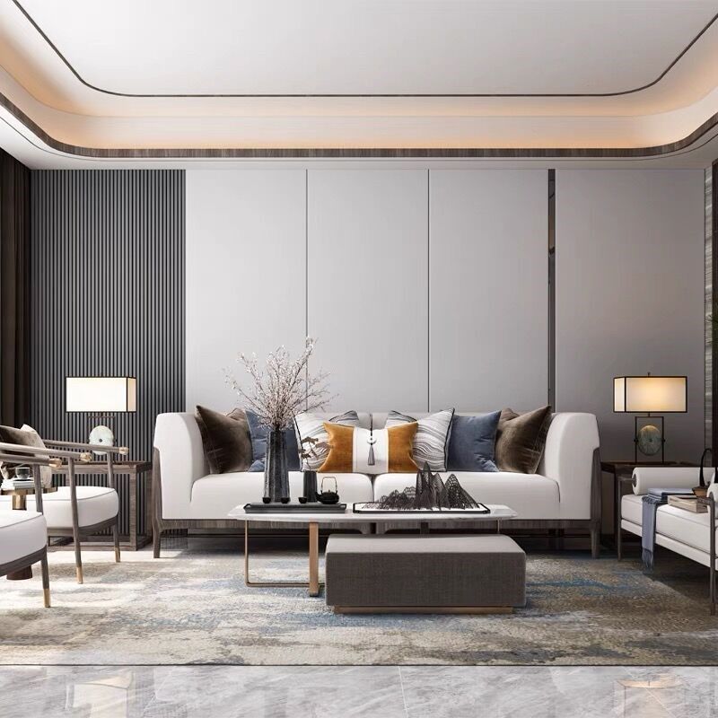 客厅沙发背景墙硬包沙发卧室床电视轻奢简约现代软包定制护墙板