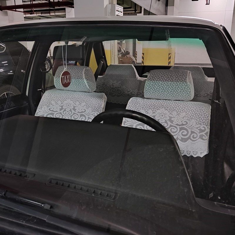 普桑途锐半截座套桑塔纳2000蕾丝座椅套3000汽车坐椅靠背套旅行版