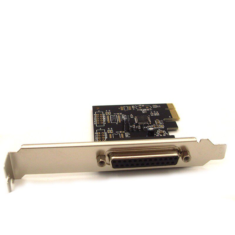 Pci-E并口卡Pcie到Lpt25孔引脚型旧打印机扩展卡雕刻机线切适配器