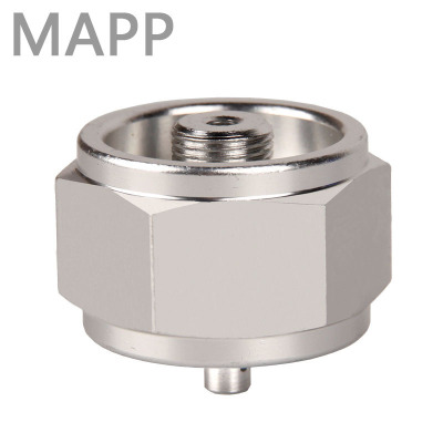 MAPP罐接头可调压气罐转换头一体式MAPP罐 接头曼普MAPP转换接头