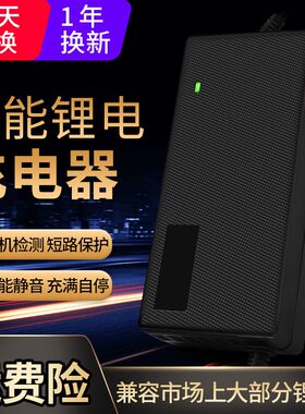 新款麦迪瑞通用锂电池电动自行车充电器36V2A42V2A54.6V3A67.2V2A