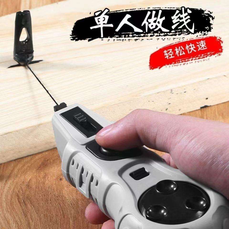 新款电动墨斗全自动木工建筑专用高档耐用耐摔轻便自动收线器其他