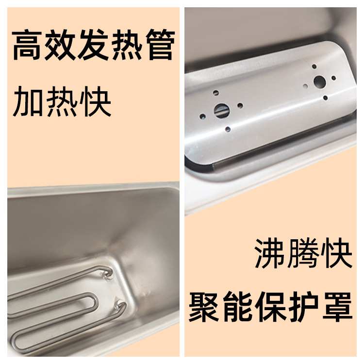 广州杰冠西厨商用设备台式双头电热煮面炉麻辣烫机汤粉云吞饺子机