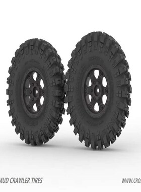 CROSSRC MUD 115/120泥地轮胎 4个 尼龙夹胎轮毂AT4 AT4V