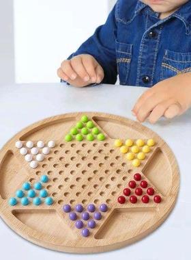 Chinese Checkers Game Set Classic Strategy Game 11.4in Easy