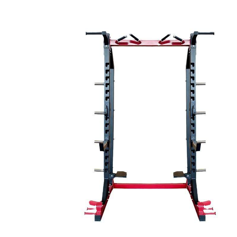 全框深蹲架卧推训练架多功能训练架四立柱框式rep深蹲架家庭健身