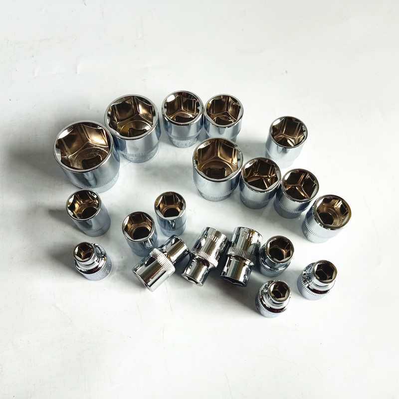 37件套筒扳手24齿棘轮扳手汽车维修套装工具箱机修组合工具