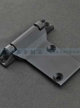 CL282 大号黑色T型旋转铰链工业开关柜配电箱机械设备重型合页