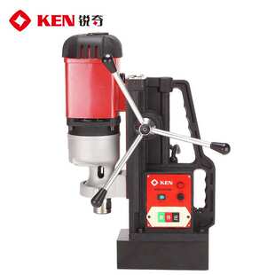 锐奇38毫米磁座钻6038N大功率工业钢结构磁性电钻磁力钻磁铁钻