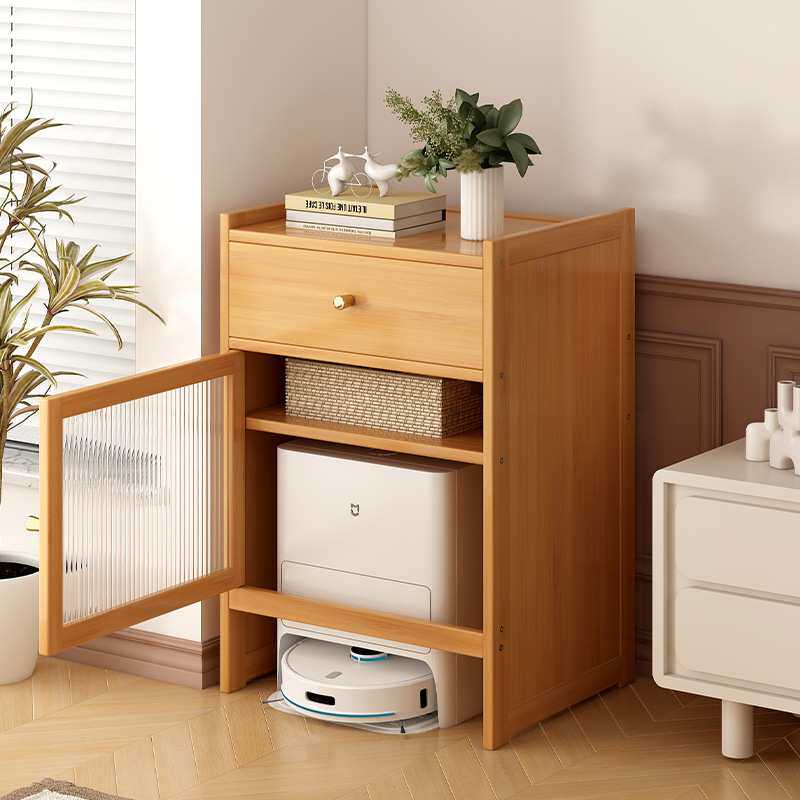 扫地机器人置物架客厅空间利用神器多功能电视柜旁饮水机盆栽花架