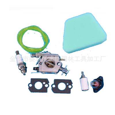 林升割草机配件pt350长底板化油器套餐