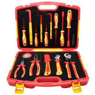 艾威博尔455016 16件VDE绝缘电工工具组套