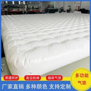 野营户外充气气垫pvc材质花园草地防潮垫水上乐园泳池气垫床可定