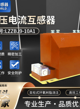 冷轧钢片互感器防锈绝缘安全紫铜线圈LZZBJ9-10A1高压电流互感器