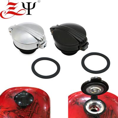 适用哈雷油箱盖XL8831200X48软尾戴娜共用改装个性复古油箱盖