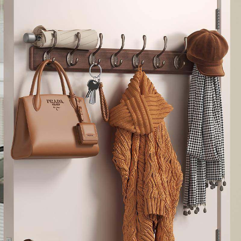 实木挂衣架墙上壁挂衣服挂钩挂衣钩高级进门玄关入户门后口免打孔,纺织面料/辅料/配套,纺织机械配件,淘宝优惠券,粉丝福利购,淘宝优惠卷