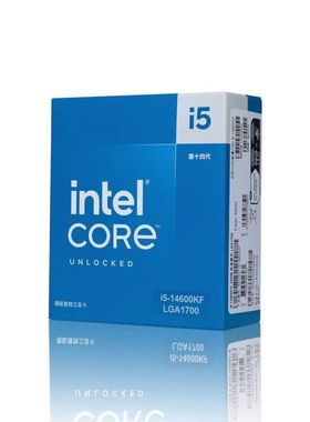 酷睿I5 14600KF全新盒装CPU处理器14代台式电脑通用
