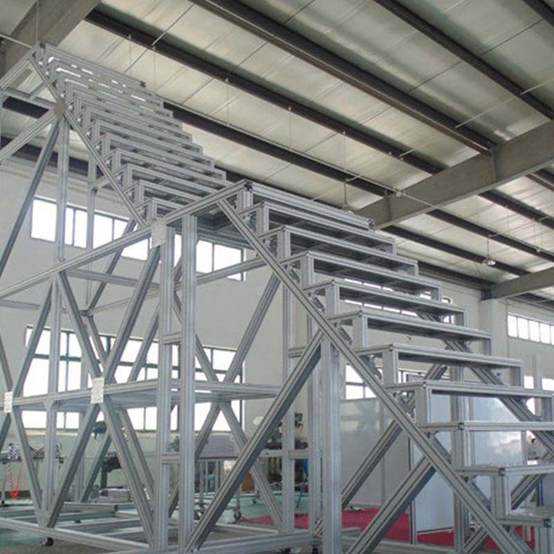 工业铝型材工业踏步走台系统 铝材踏步平台 型材踏步框架,金属材料及制品,铝材/铝型材/铝合金,淘宝优惠券,粉丝福利购,淘宝优惠卷