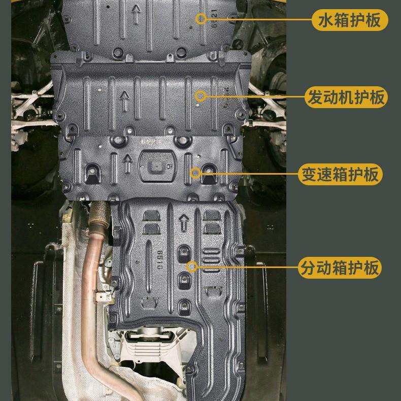跨境下护板 Cayenne Mercedes E Class GLE X5 series skid plate