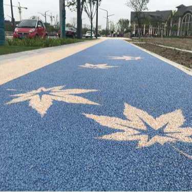 水洗石子透水地坪透明砾石水磨石路面耐黄变胶粘石专用胶水粘合剂