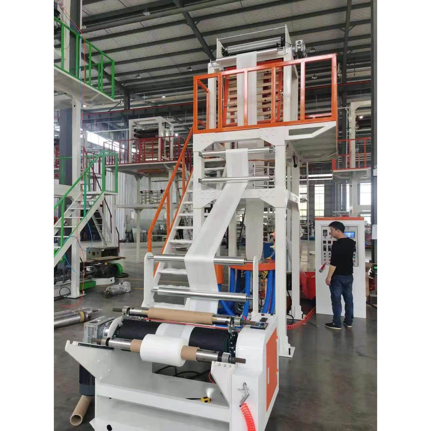 全自动PE热收缩膜吹膜机塑料包装膜吹膜机,五金/工具,吹膜机,淘宝优惠券,粉丝福利购,淘宝优惠卷