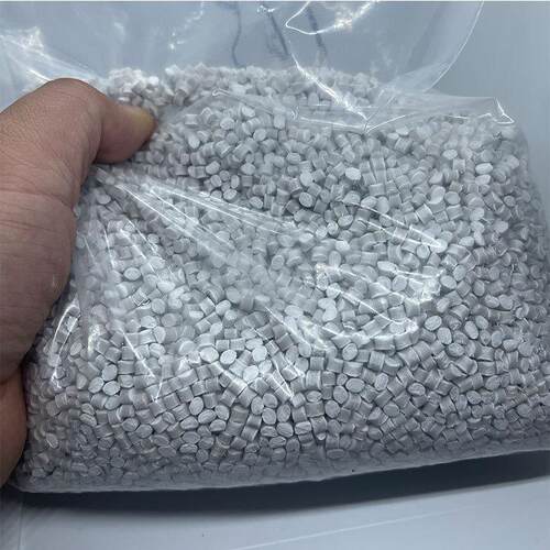 高刚性滑石粉PP母粒 一次性餐盒吸塑原料 耐高温120℃ 工厂直供