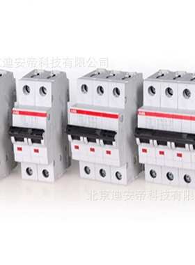 S202-C10 ABB微型断路器6KA空气开关2P C特性10A 10113639