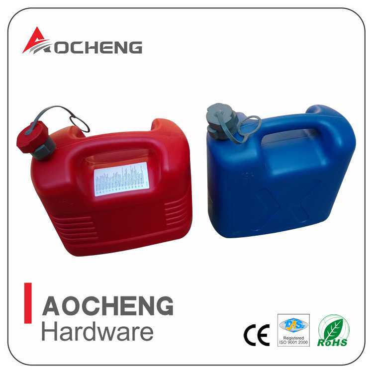 厂家供应 加油站用品 5L手提式塑料壶塑料桶 加油壶