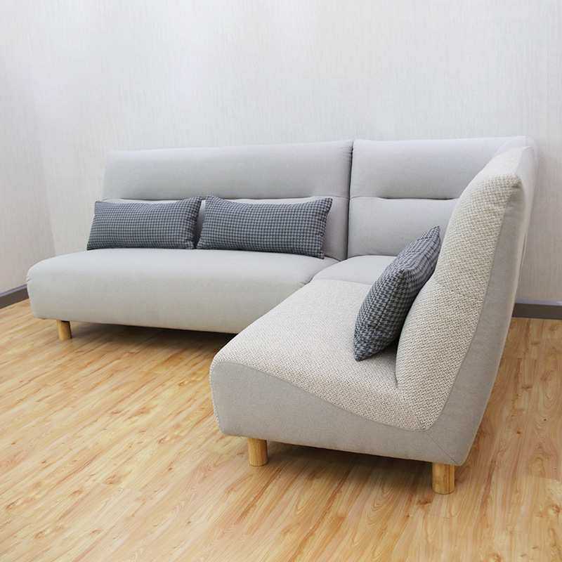 大小户型转角组合沙发客厅家具软坐布艺贵妃北欧家居简约北欧风