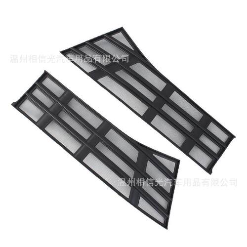 适用于23-25款比亚迪汉/EV版前档下防虫网汽车外装饰件烤漆碳纤