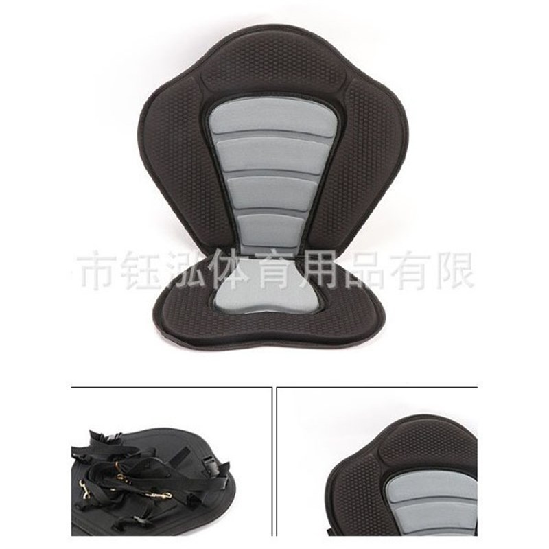 可调节充气冲浪板独木舟漂流船皮划艇豪华eva靠背桨板坐垫一件发