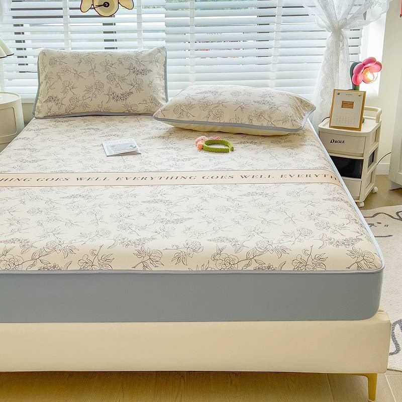 2024新款类凉感丝提花凉感冰丝席