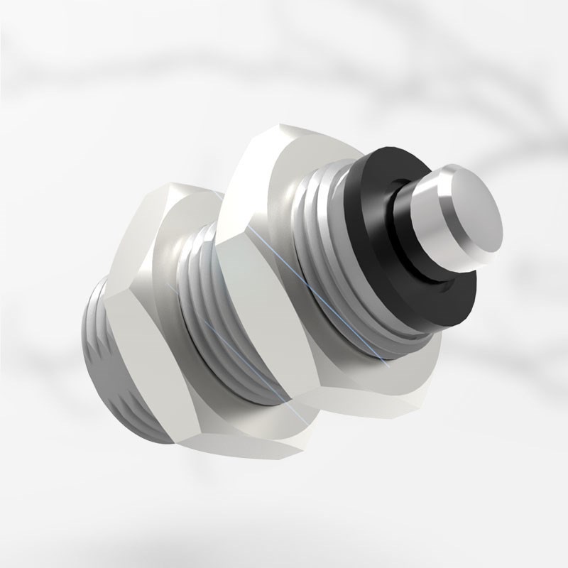 短型液压缓冲器 RBQ/RBQC 1604/2007/2508/3009/3213短款紧凑缸体