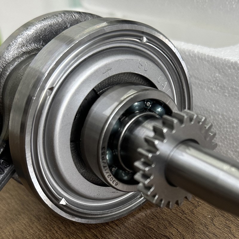 GY6 50/80曲轴 助力车4冲50 48cc曲轴连杆总成 16/22T 139QMB曲轴