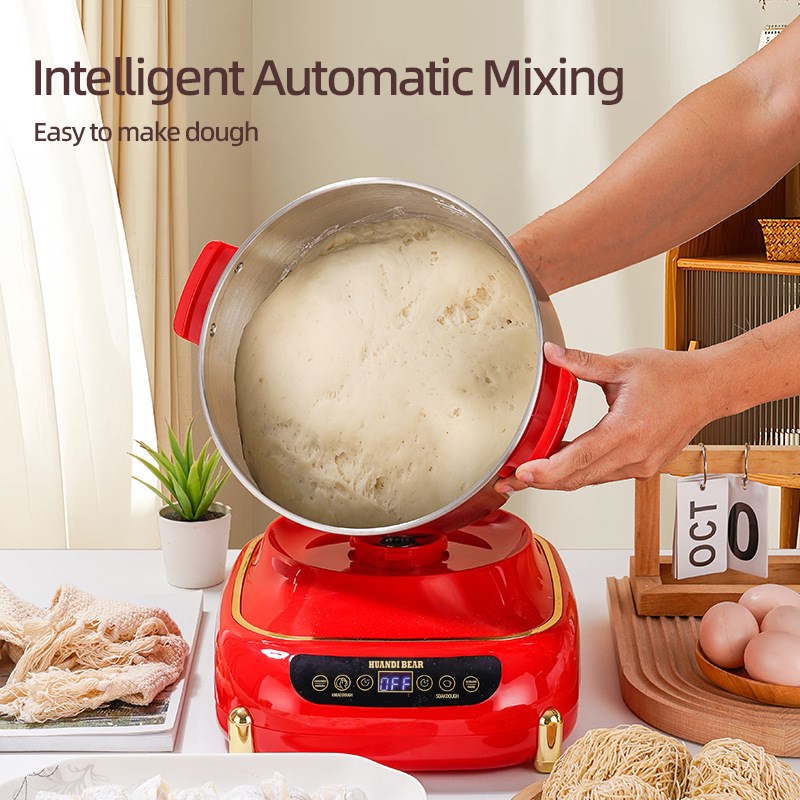 8升全自动和面机家用自动醒发揉面智能flour-mixing machine跨境