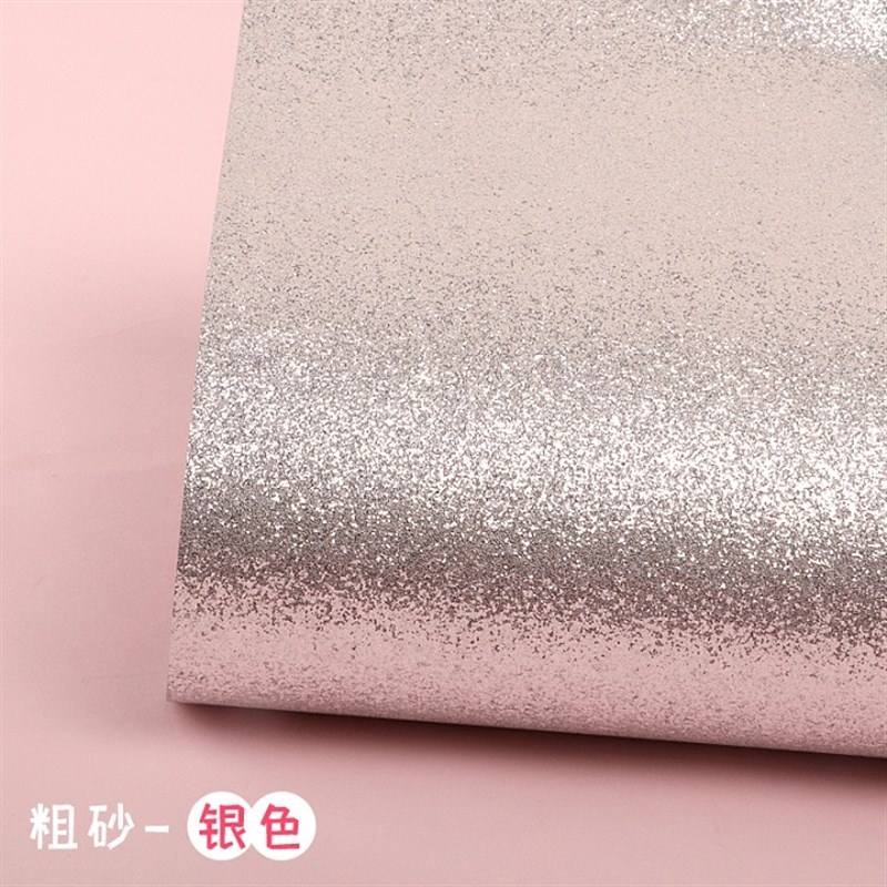A4彩色闪光手工纸金粉纸荧光大张厚硬全开卡纸布置装扮金葱膜手工