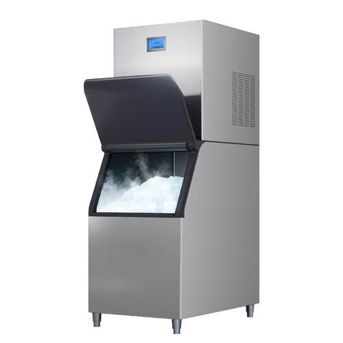 广州制冰机厂家直销海鲜市场鱼生刺身冰盘用冰沙碎冰机ice maker