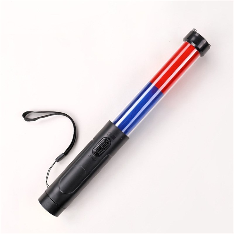 交通指挥棒警示灯信号棒爆闪灯警示棒信号灯充电款闪光棒发光棒