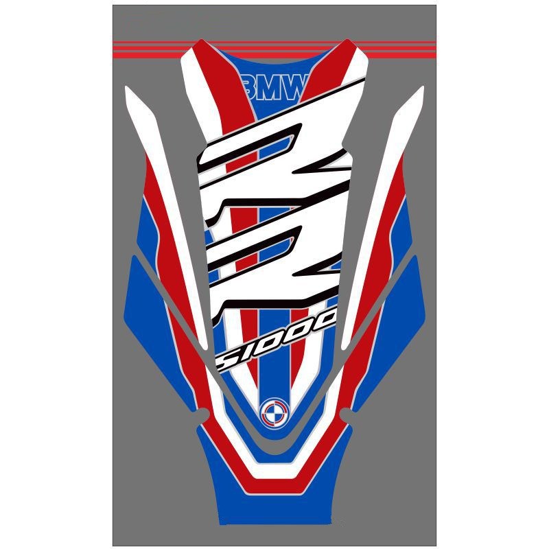 适用于BMW S1000RR 10-19摩托车贴纸 鱼骨贴 油箱贴 车身保护贴