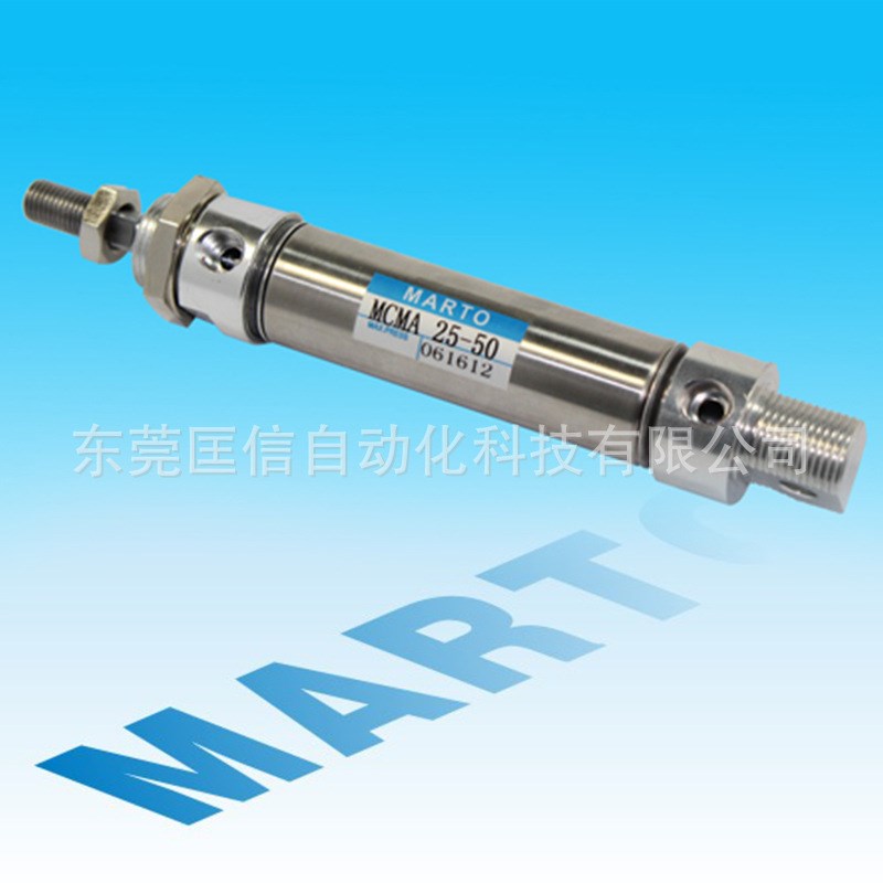 台湾匡信MCMI系列ISO6432标准迷你气缸 气动元件不锈钢迷你气缸