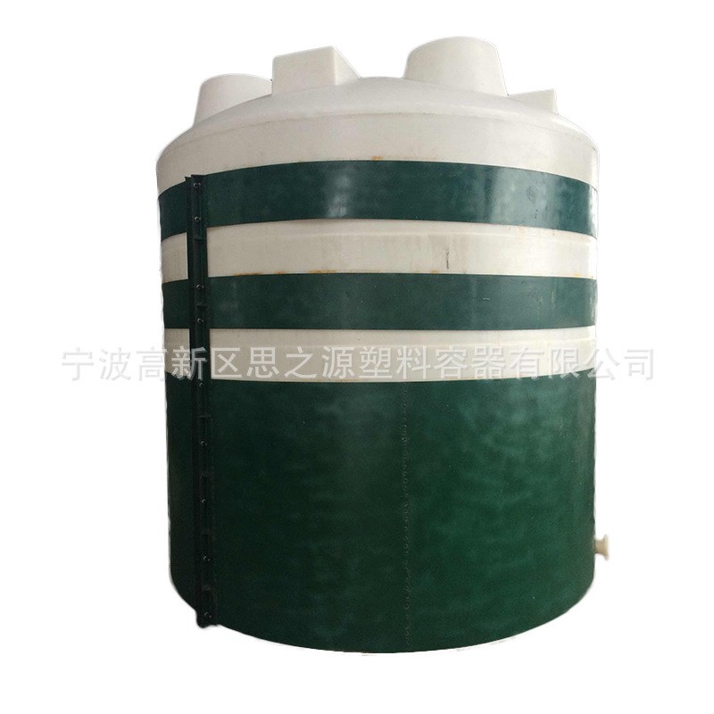 厂家直供十吨聚乙烯白色水箱 塑料大桶10t  储水罐pe塑胶水塔加厚