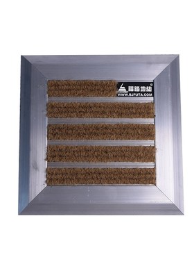 北京福踏铝合金地垫铝合金防尘垫 FT-1028商用除尘刮泥避滑地垫