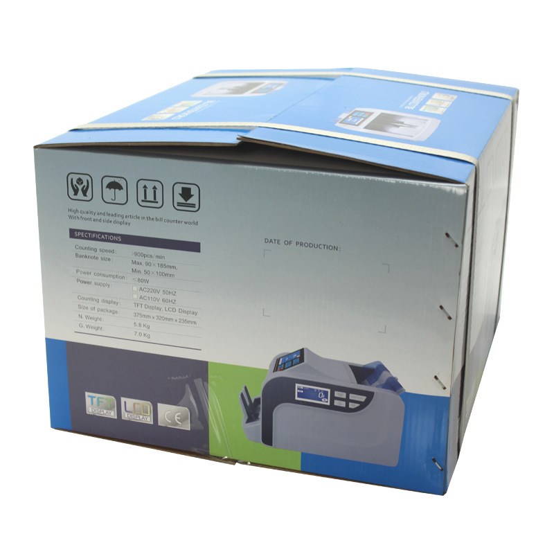 巴基斯坦面额机外币点验机大TFT显示屏语音播报双屏幕显示2820P