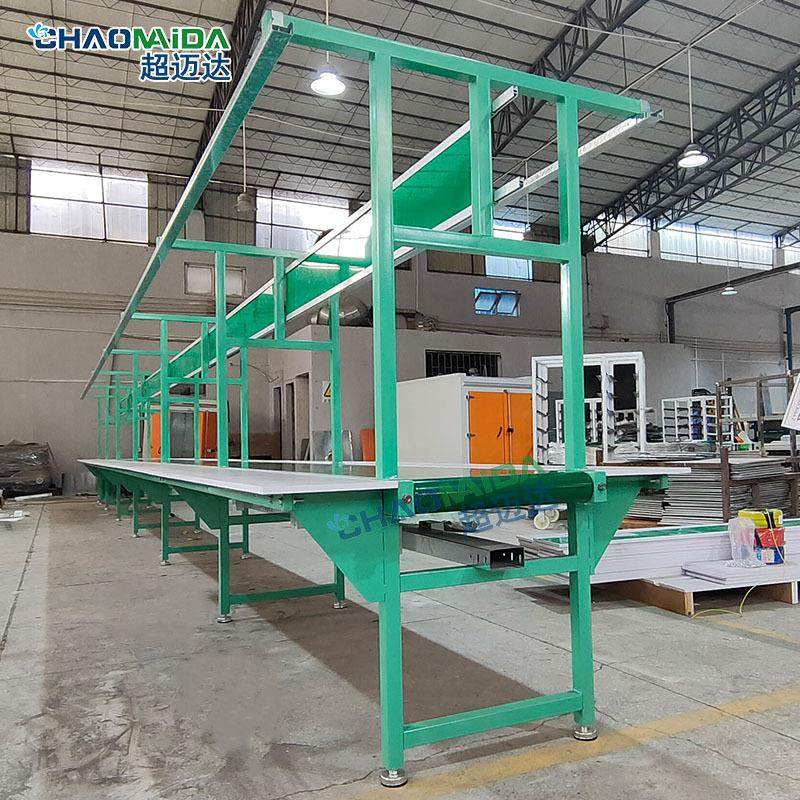 防静电流水线PVC皮带输送机塑料流水线非标双边工作台绿色,搬运/仓储/物流设备,输送机,淘宝优惠券,粉丝福利购,淘宝优惠卷