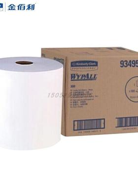 金佰利93495BWYPALL*劲拭*X60大卷式型擦拭布白色一箱废布