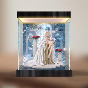 防尘罩适用CALBONE战舰少女R欧根亲王我心永恒模型灯箱收纳盒